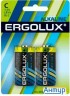 Элемент питания алкалиновый Lr14 Bl-2 Lr14 Bl-2 1.5В Alkaline (блист.2шт) Ergolux 11751