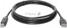 Кабель Usb Defender Usb04-10 Usb2.0 Am-bm, 3.0м (83764)