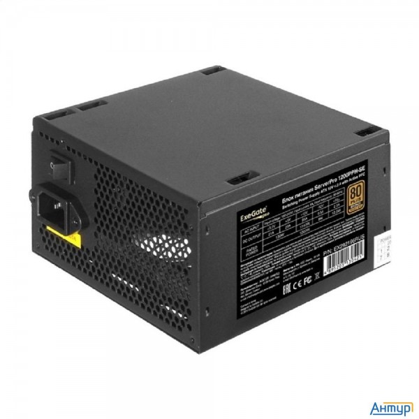 Exegate Ex292196rus Серверный БП 1200w Exegate Serverpro 80 Plus® Bronze 1200pph-se (atx, For 3u+ Ca
