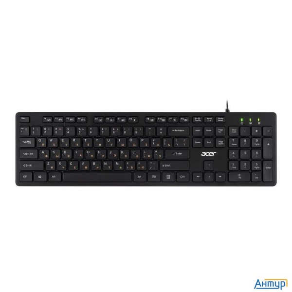 Acer Okw122 [zl.kbdee.00c] черный Usb