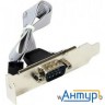 Планка портов в корпус 1xcom Db9 Male, Low Profile, Orient <c098> Oem