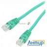 Патч-корд Utp Cablexpert кат.6, 1м, литой, многожильный (зелёный)