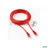 Патч-корд Utp Cablexpert кат.5e, 5м, литой, многожильный (красный)