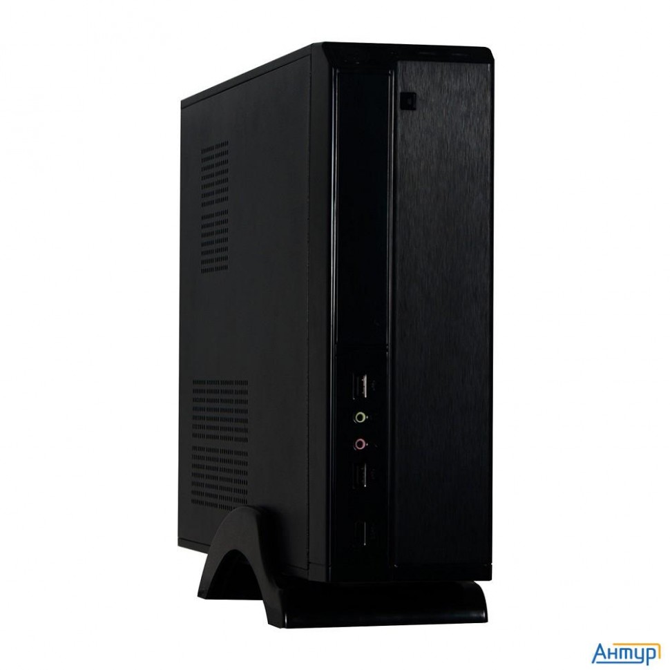 Exegate Ex268688rus Корпус Miniitx Exegate Mi-207 Black, Miniitx/matx, <m300, 80mm>, 2*usb, Audio
