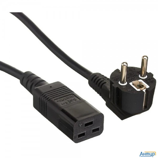 Exegate Ex297803rus Кабель питания Special Pc19-1,8s (Евровилка Schuko->c19, 3*1.5mm2, Cca, черный,