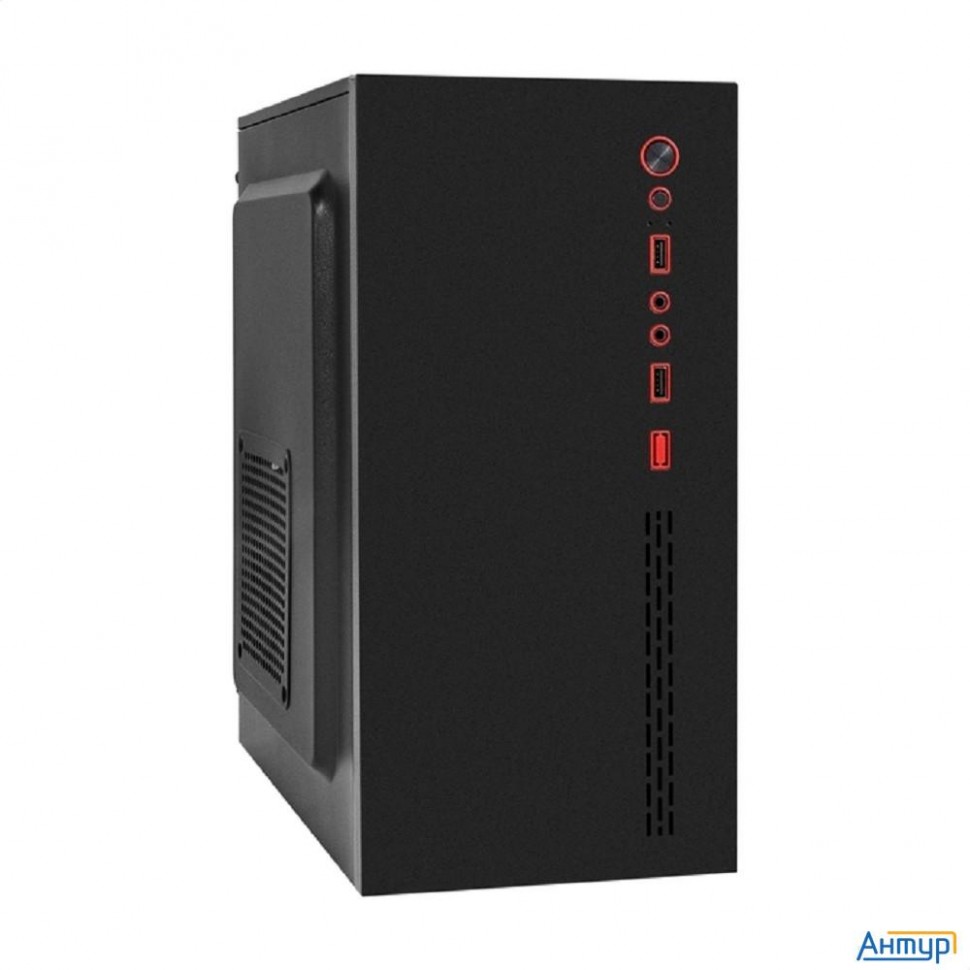 Exegate Ex298159rus Корпус Minitower Exegate Baa-403 (matx, без БП, 2*usb, Hd Audio, черный)