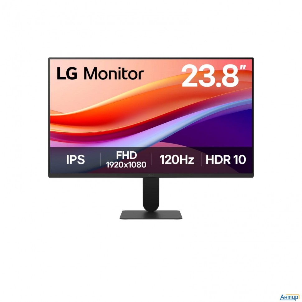 Lcd Lg 23.8" 24u411a-b Ultrafine черный {ips 1920x1080 120hz 16:9 1500:1 250cd 178/178 D-sub Hdmi}