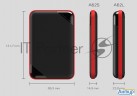 Внешний жесткий диск 2.5" 1.0tb Silicon Power Armor A62 <sp010tbphd62ss3k> черный (usb3.1, прорезине