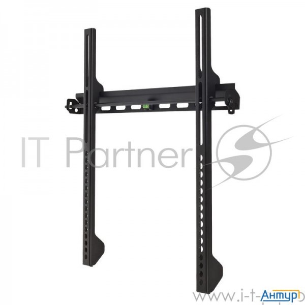 Kromax Vega-11 Black,  Кр. стал. наст. для Tv 22"-65", Max 50 кг, 0 ст св., от ст. 34 мм, Max Vesa 4