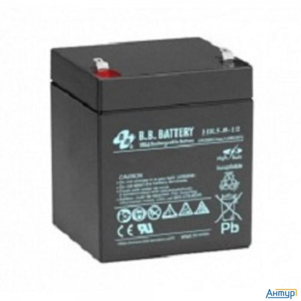 B.b. Battery Аккумулятор Hr 5.8-12 (12v 5.8ah)