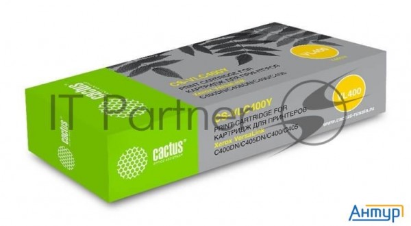Картридж лазерный Cactus Cs-vlc400yru 106r03533 желтый (8000стр.) для Xerox Versalink C400dn/c405dn/