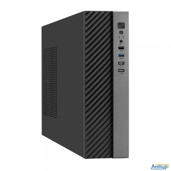 Exegate Ex298790rus Корпус Desktop Exegate Mi-302u (matx/mini-itx, без БП, 1*usb+1*usb3.0, Hd аудио,