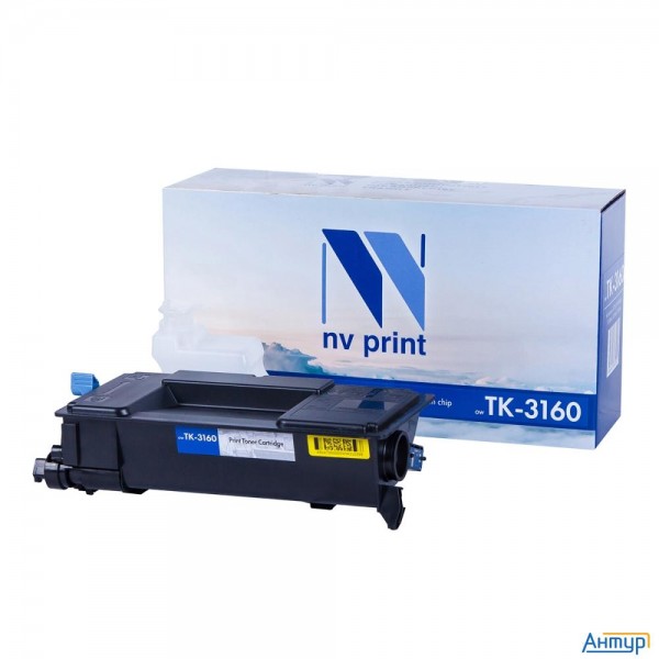 Tk-3160 Nv Print Tk-3160 Картридж для Kyocera для Ecosys P3045dn/3050dn/3055dn/3060dn (12500k), с чи