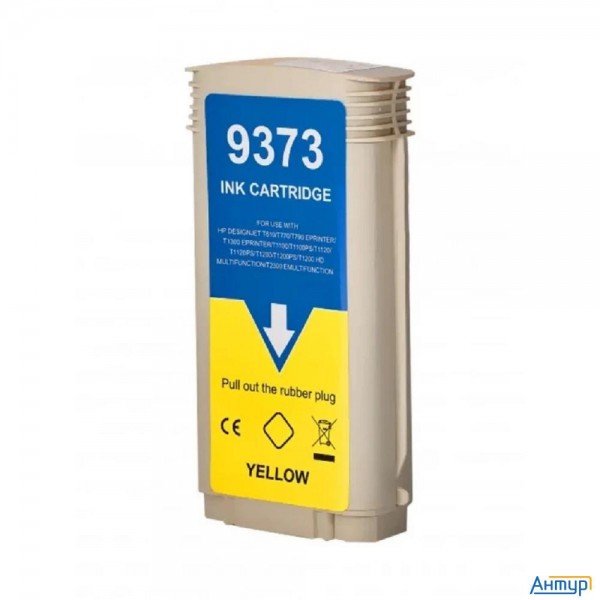 Струйный картридж Nv Print 72 (nv-c9373a) Yellow для Hp Designjet T1100, T1120, T1200, T1300,  T610,