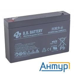B.b. Battery Аккумулятор Hr 9-6 (6v 9(8)ah)