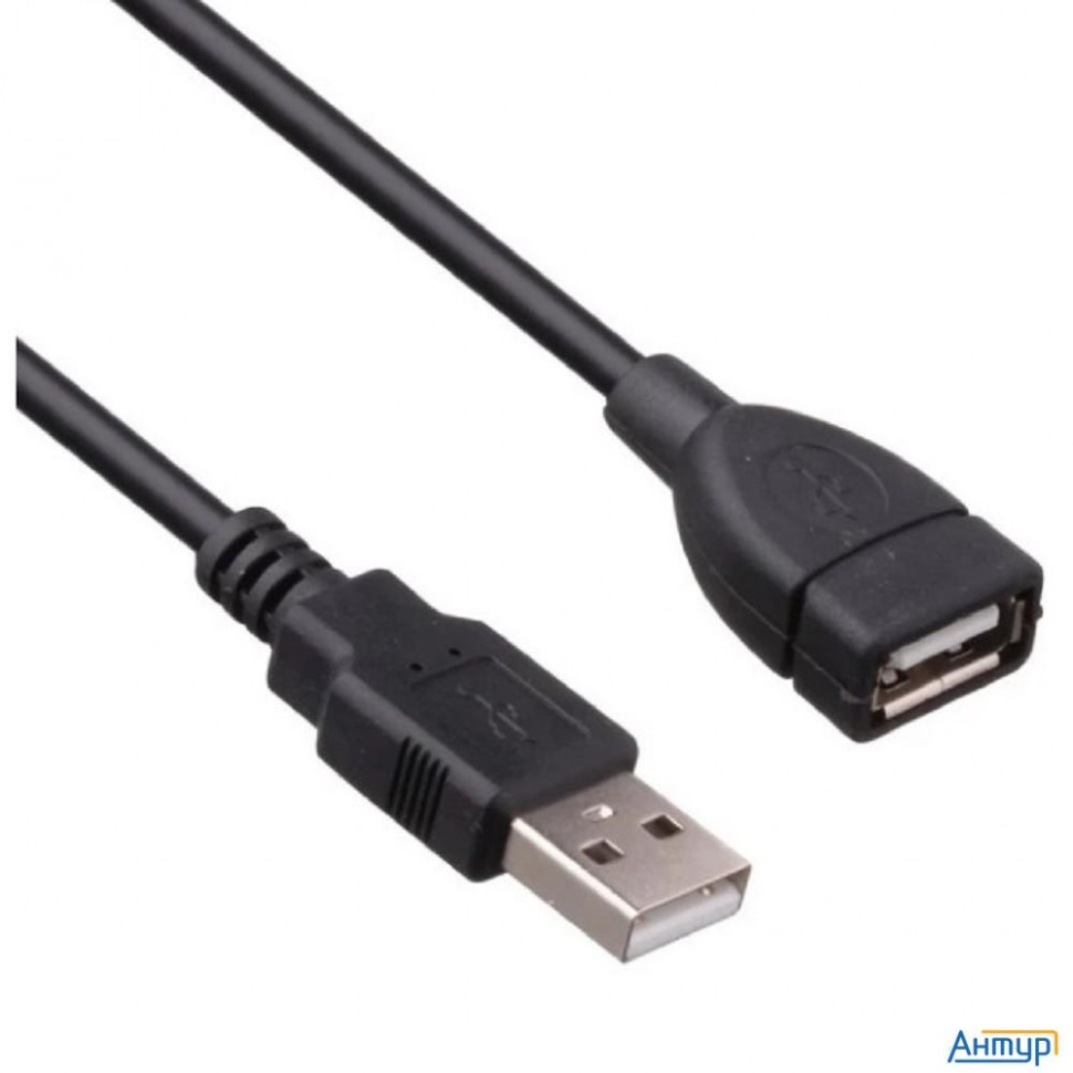 Exegate Ex294762rus Удлинитель Usb 2.0 Exegate Ex-ccf-usb2-amaf-2.0f (am/af, позолоченные контакты,