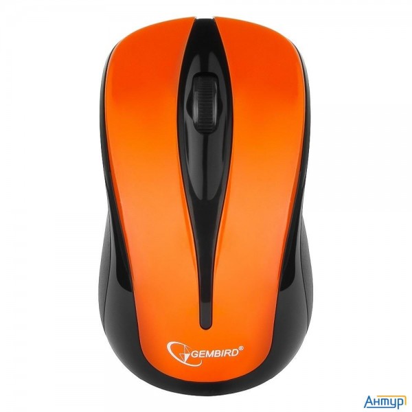 Gembird Musw-325-o Orange Usb {Мышь беспров., 2кн.+колесо-кнопка, 2.4ГГц, 1000 Dpi}