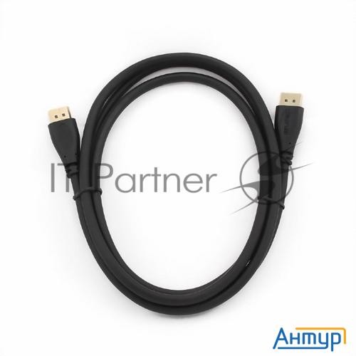 Кабель Displayport Gembird/cablexpert , 3м, 20m/20m, черный, экран, пакет(cc-dp-10)