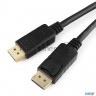 Кабель Displayport Gembird/cablexpert , 3м, 20m/20m, черный, экран, пакет(cc-dp-10)