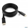 Кабель Displayport Gembird/cablexpert , 3м, 20m/20m, черный, экран, пакет(cc-dp-10)