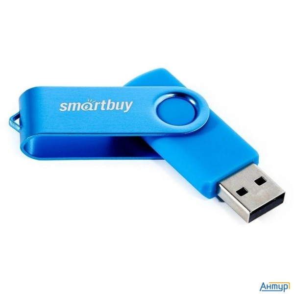 Smartbuy Usb Drive 8gb Twist Blue (sb008gb2twb) Ufd 2.0