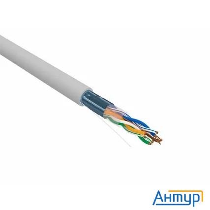 Rexant (01-0143-r) Кабель витая пара F/utp, Cat 5e, Pvc, 4pr, 24awg, Indoor, Solid, серый, 305м