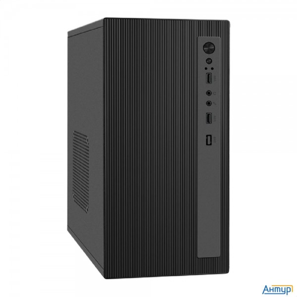 Exegate Ex299061rus Корпус Minitower Exegate Baa-303m (matx, без БП, 2*usb, Hd Audio, черный)