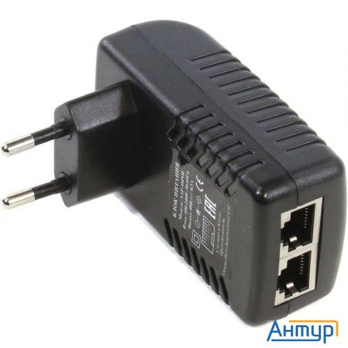 Orient Sap-48poe, Poe инжектор питания 24 Вт, Ac 100-240v/ Dc 48v, 0.5a, вход: Rj45 Lan 10/100, выхо