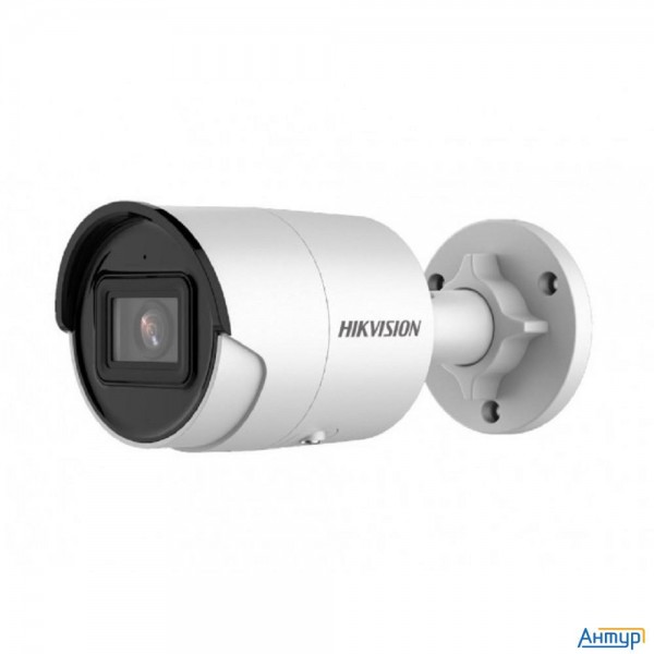 Hikvision Ds-2cd2023g2-iu(4mm) 2Мп уличная цилиндрическая Ip-камера с Exir-подсветкой до 40м и техно