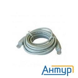 Комм шнур, Utp, кат 5e, 7.5 с Rj45  (серый)