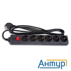 Buro Сетевой фильтр, 6 розеток, 5 метра, (600sh-5-b), черный (992278)