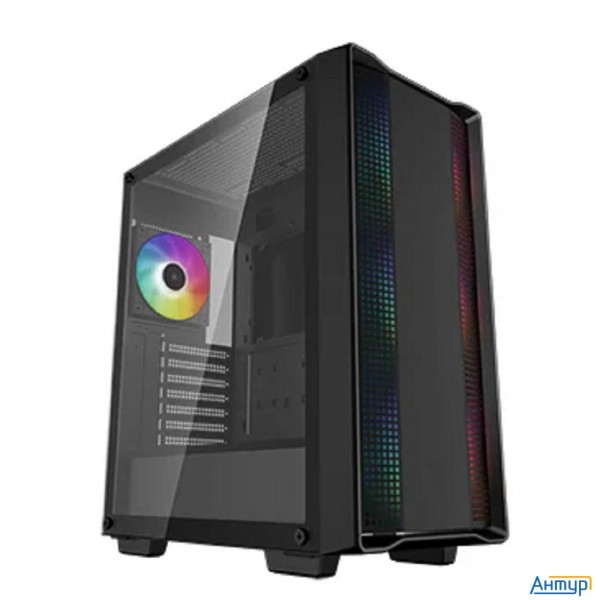 Корпус Miditower Deepcool Cc560 A-rgb Black (atx, без БП, Argb, Usb3.2 Type-a+usb2.0 Type-a) (r-cc56