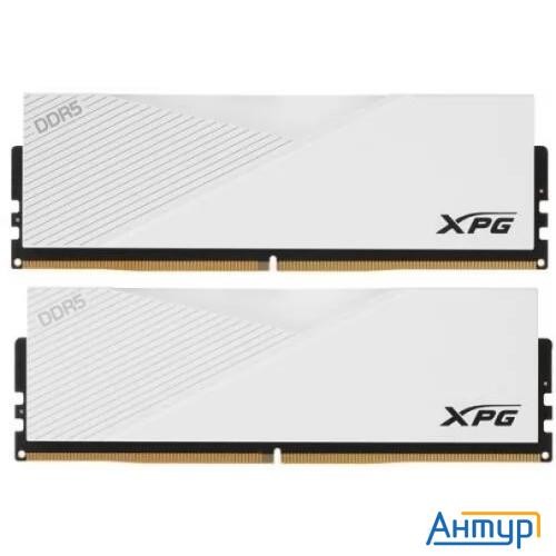 Модуль памяти Xpg Lancer 64gb Ddr5-6400 Ax5u6400c3232g-dclawh,cl32, 1.4v K2*32gb White Adata
