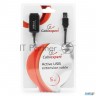 Кабель удлинитель Usb 2.0 активный Gembird/cablexpert Uae-01-5m, Am/af, 5м