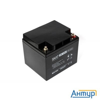 Skat Sb 1240 АКБ свинцово-кислотная тип Agm 12v 40Ач I зар.12А (клеммы под болт М6,  гарантия - 18 м