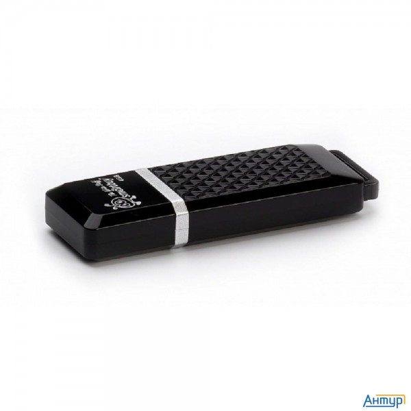Smartbuy Usb Drive 4gb Quartz Series Black (sb4gbqz-k)