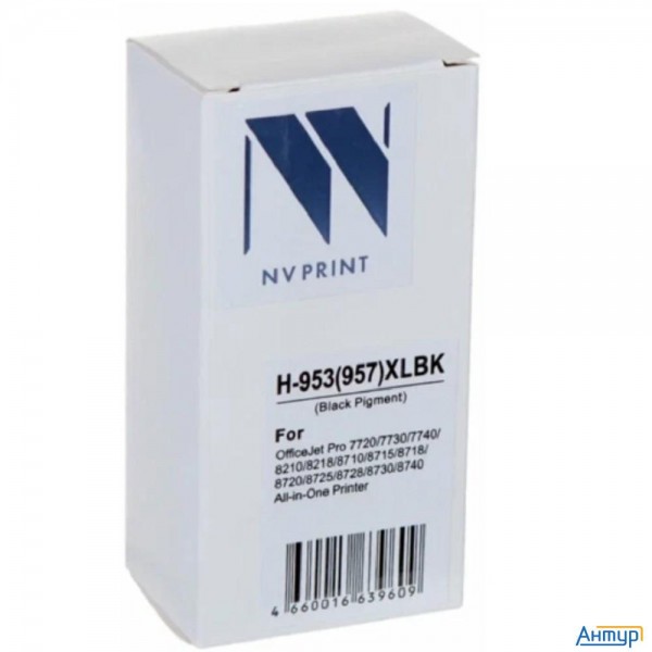 Струйный картридж Nv Print 953(957)xlbk (nv-l0s70ae)  Black для Hp Officejet Pro 7720, 7730, 7740, 8