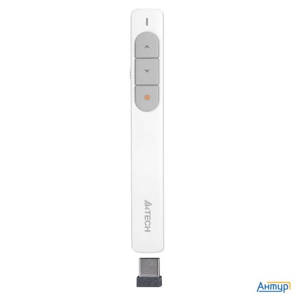 Презентер A4 Fstyler Lp15 Radio Usb (15м) белый [1198670]