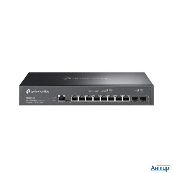 Tp-link Sg3210x-m2 Управляемый коммутатор Omada уровня 2+ с 8 портами 2,5 Гбит/с и 2 портами Sfp+