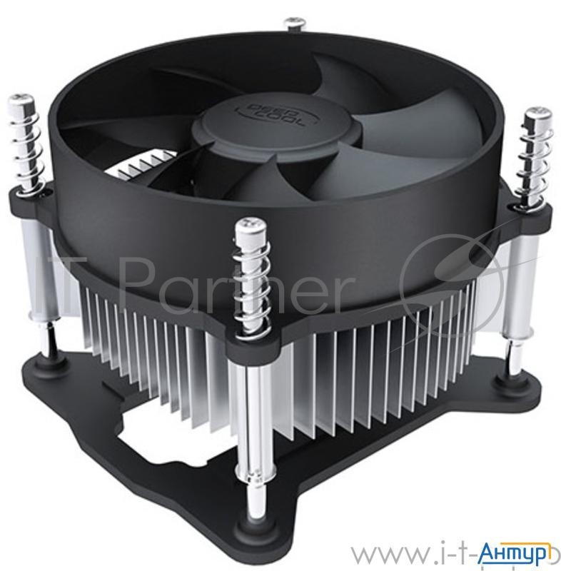 Кулер Deepcool Ck 11508 Pwm Lga115x  80шт/кор, Tdp 65w, Pwm, Fan 92mm  Box