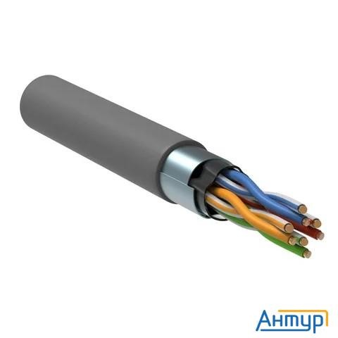 Rexant (01-0152-r) Кабель витая пара F/utp, Cat 5е, Pvc, 4pr, 24awg, Indoor, Solid, серый, 305м, сер
