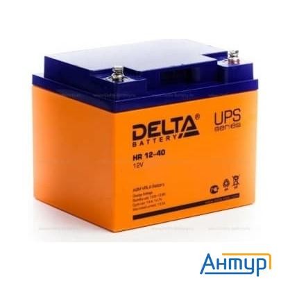 Delta Hr 12-40 (40 А\ч, 12В) свинцово- кислотный  аккумулятор