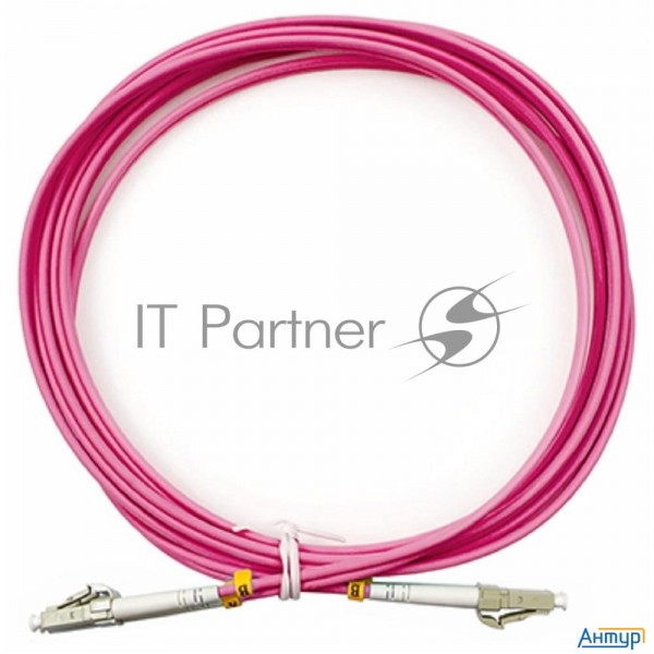 Шнур оптический Cabeus Fop-50-om4-lc-lc-3m  Duplex Lc-lc 50/125 Mm Om4 3м Lszh
