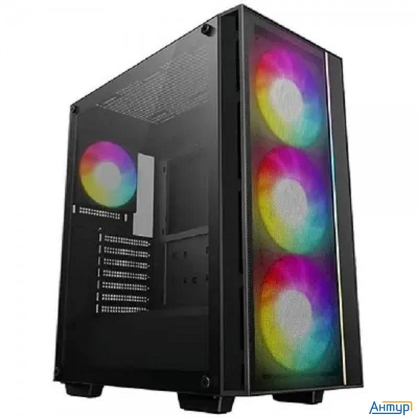 Корпус Miditower Deepcool Matrexx 55 Mesh V4 Black (atx, Argb, без БП, 2xusb3.2 Type-a) (r-matrexx55