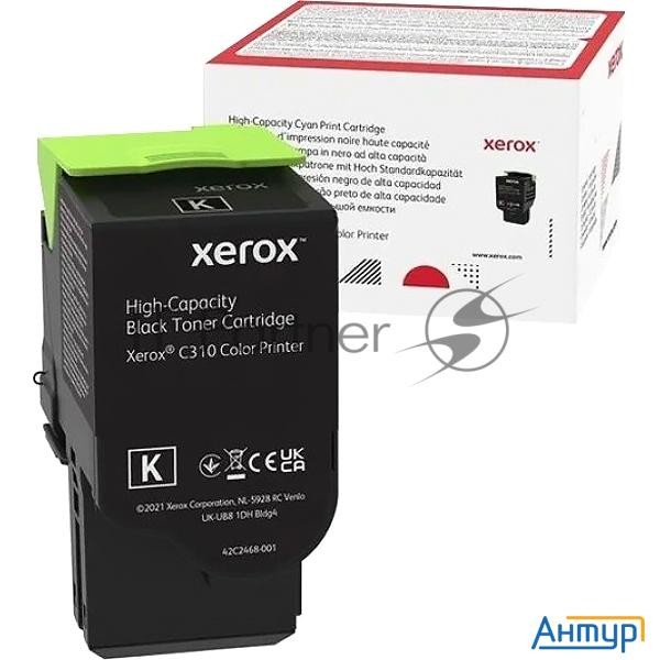 Тонер-картридж Xerox C310 черный 8k (006r04368)