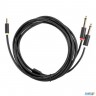 Telecom <tav6168-3m> Кабель-адаптер 3.5st(m)/2x6.35 St(m), 3м, Pro [7958820049989]