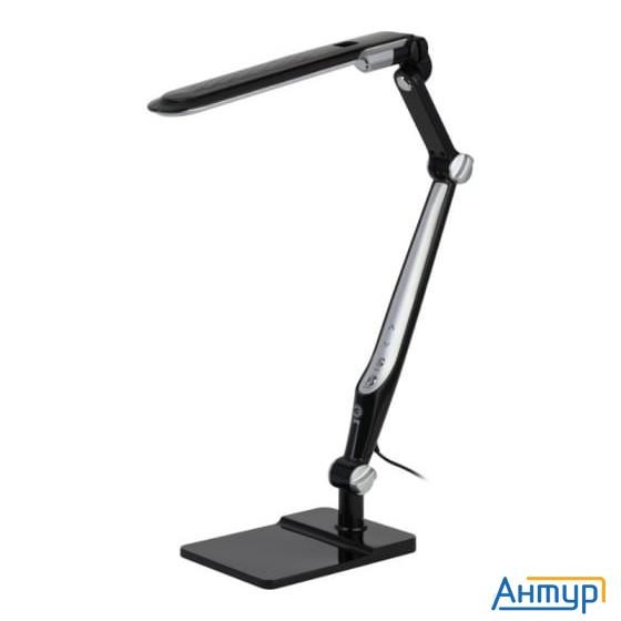 ЭРА Б0052771 Настольный светильник Nled-497-12w-bk светодиодный на струбцине и с основанием черный