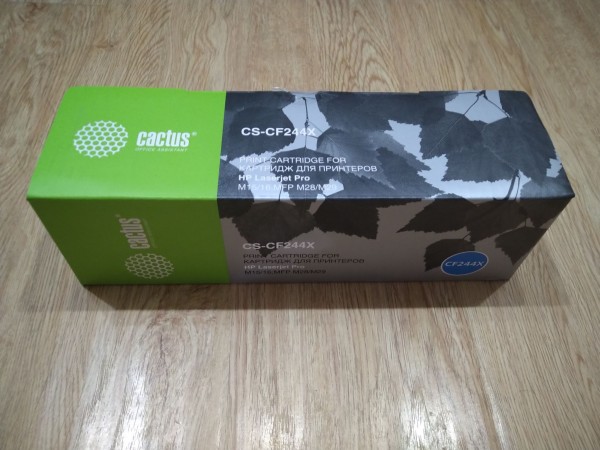 Cactus Cf244x Картридж Cs-cf244x для Hp Lj M15 Pro/m15a Pro/m28a Pro Mfp/m28w (2000 стр.) с чипом