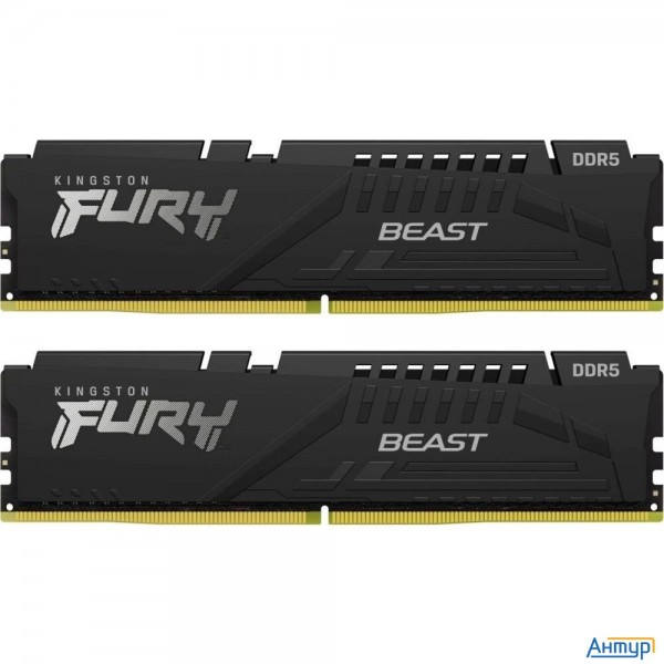 Kingston 16gb 6000mt/s Ddr5 Cl30 Dimm (kit Of 2) Fury Beast Black Expo Kf560c30bbek2-16