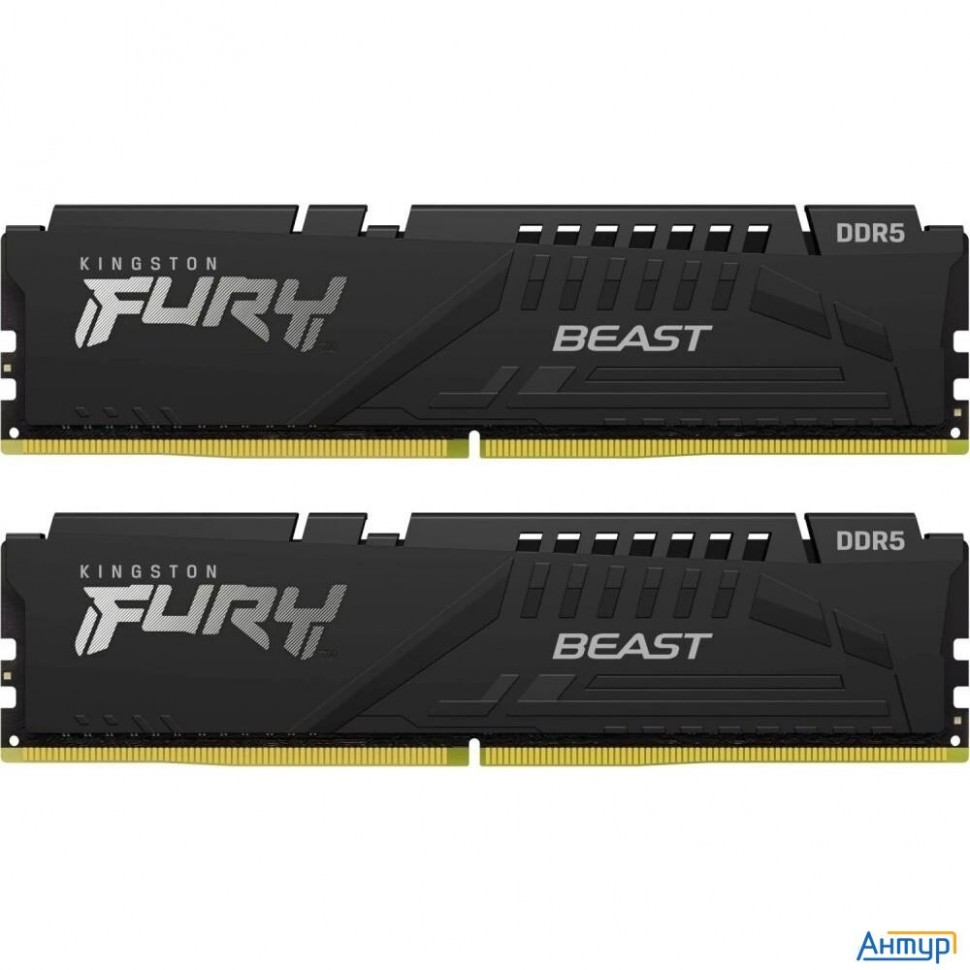 Kingston 16gb 6000mt/s Ddr5 Cl30 Dimm (kit Of 2) Fury Beast Black Expo Kf560c30bbek2-16